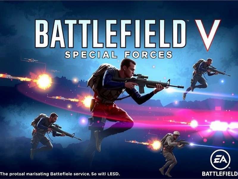 Battlefield V Special Forces Cover Art